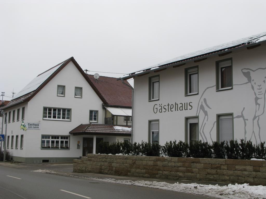 Gaestehaus Und Fewo Lamm Garni 블라우보이렌 외부 사진